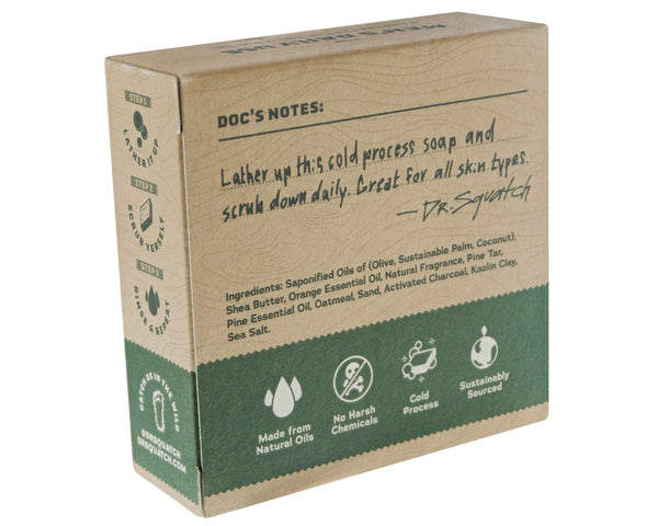 Pine Tar Natural Bar Soap For Men, Dr Squatch