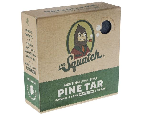 Dr. Squatch Pine Tar Bar Soap –