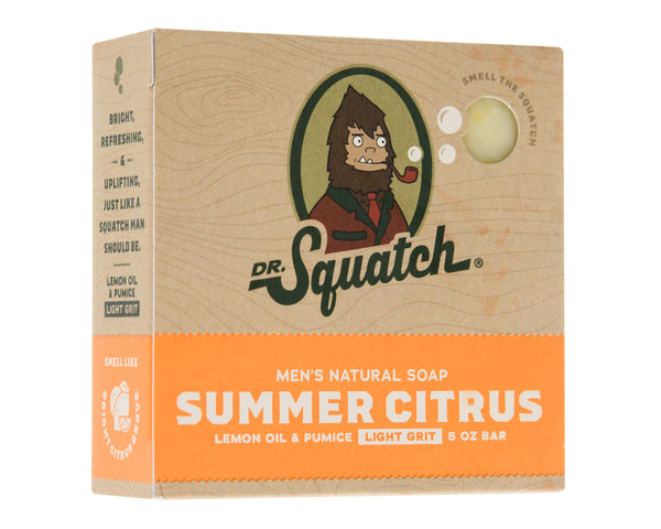 Dr. Squatch Summer Citrus Bar Soap –