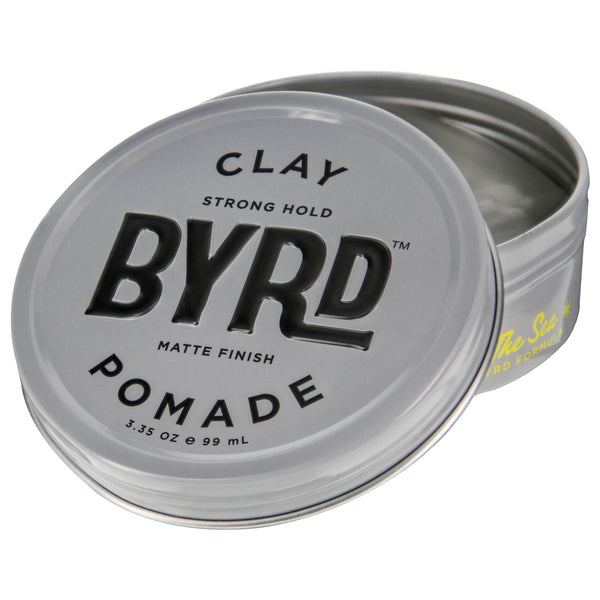 Byrd Clay Pomade 3oz Open
