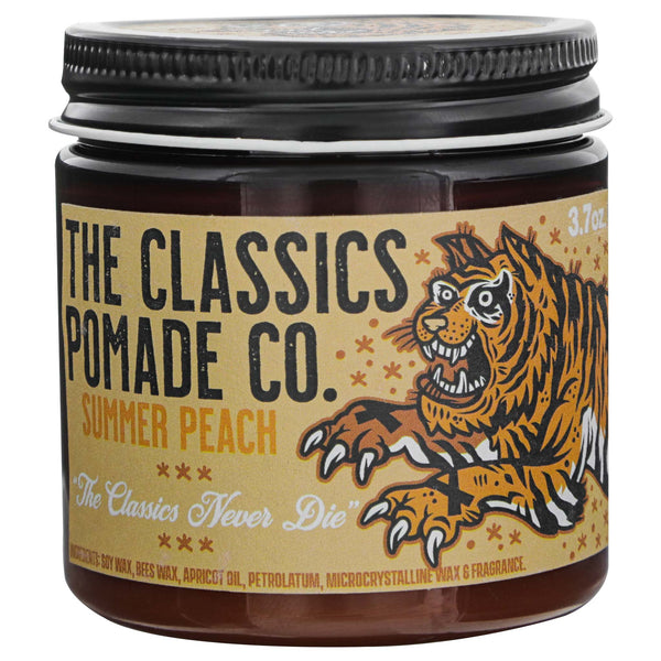 The Classics Pomade Co. Summer Peach Front