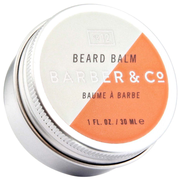Barber & Co. Beard Balm Top Label