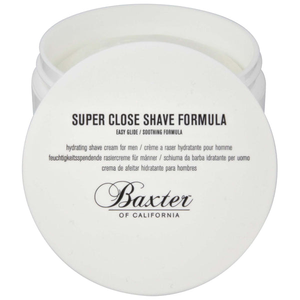 Baxter Super Close Shave Formula Open White Product Inside Smells Great