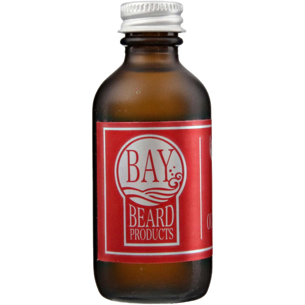 Bay Beard Oil Outdoorsman Back Label