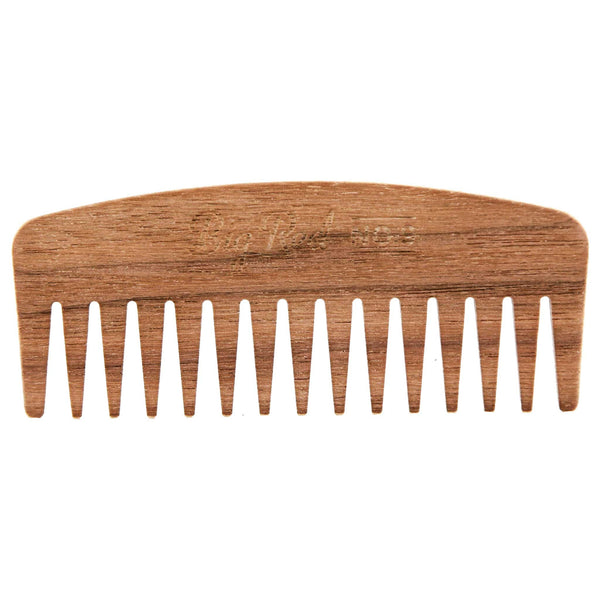 beard comb with wide teeth for long beards by big red combs