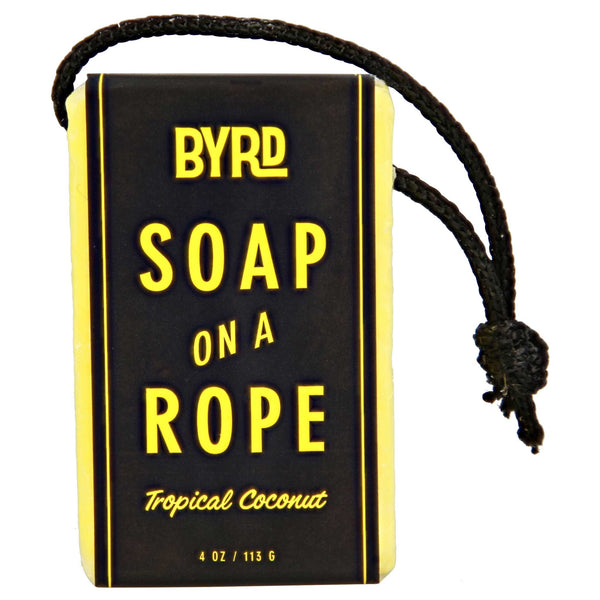 Byrd Soap on a Rope 4 oz packaging box