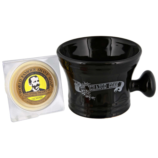 Col. Conk best beginners shaving mug for new people