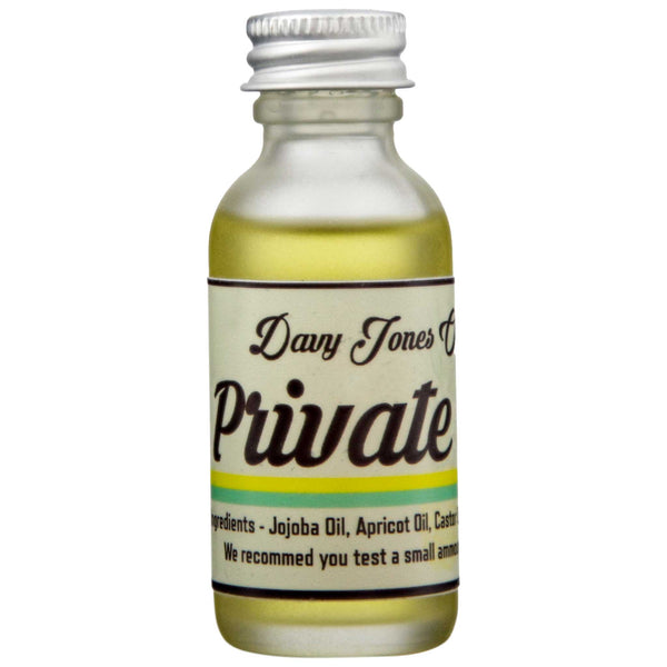 Davy Jones Oil and Wax Premium Beard Oil Front Label