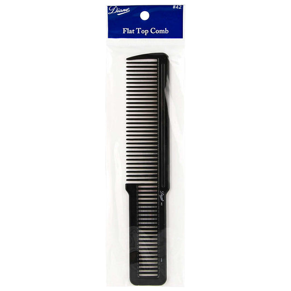 flat spine groomers comb Diane Flat Top Comb