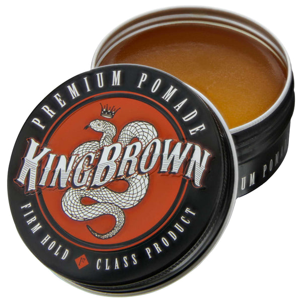 King Brown Premium Pomade- Open