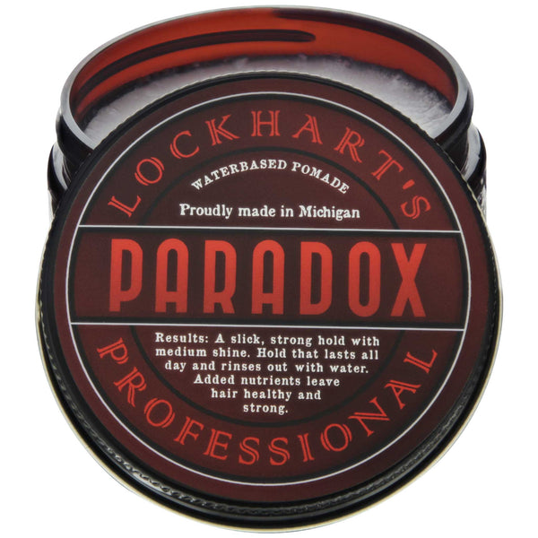 Lockhart's Paradox Water Based Pomade- Open