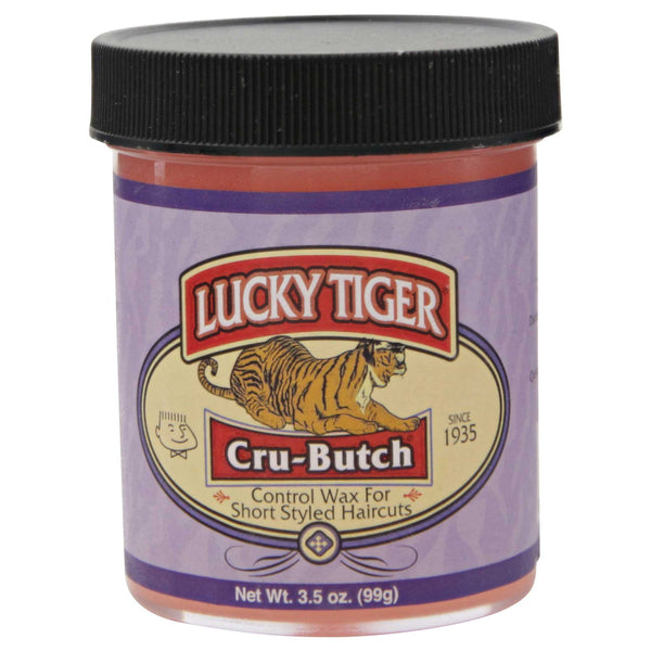 Lucky Tiger Cru-Butch & Control Wax Side Label