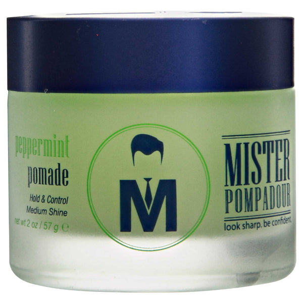 Mister Pompadour Peppermint Pomade Side