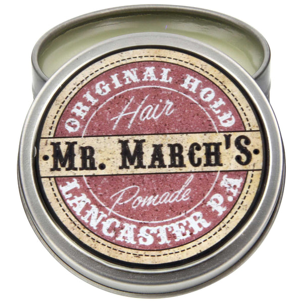 Mr. March's Original Pomade Open