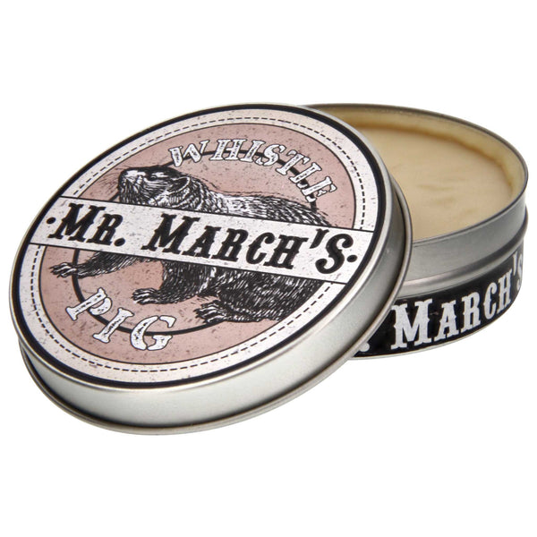 Mr. March's Whistle Pig Pomade Open