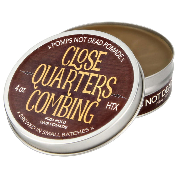 inside view of Pomps Not Dead Close Quarters Combing Pomade
