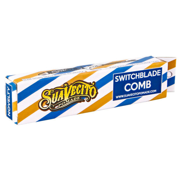 Suavecito switchblade comb packaging box