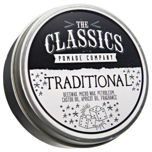 The Classics Pomade Co. Traditional Pomade Open