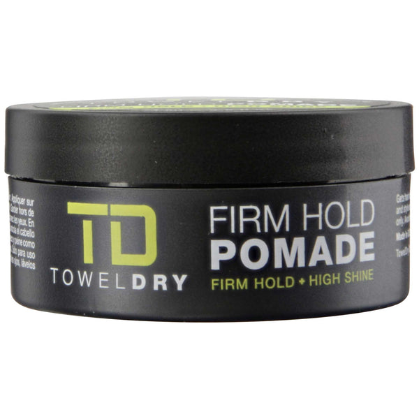 TowelDry Firm Hold Pomade Side Label