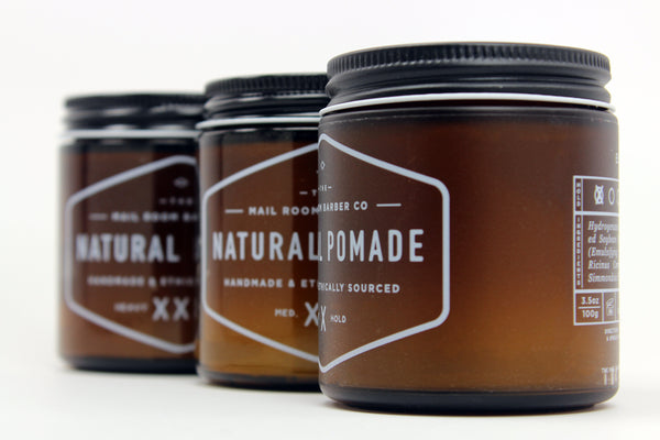 The Mail Room Barber Natural Pomades