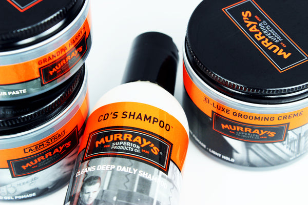 Murray's, Tapered Back, Black & White Hair Dressing