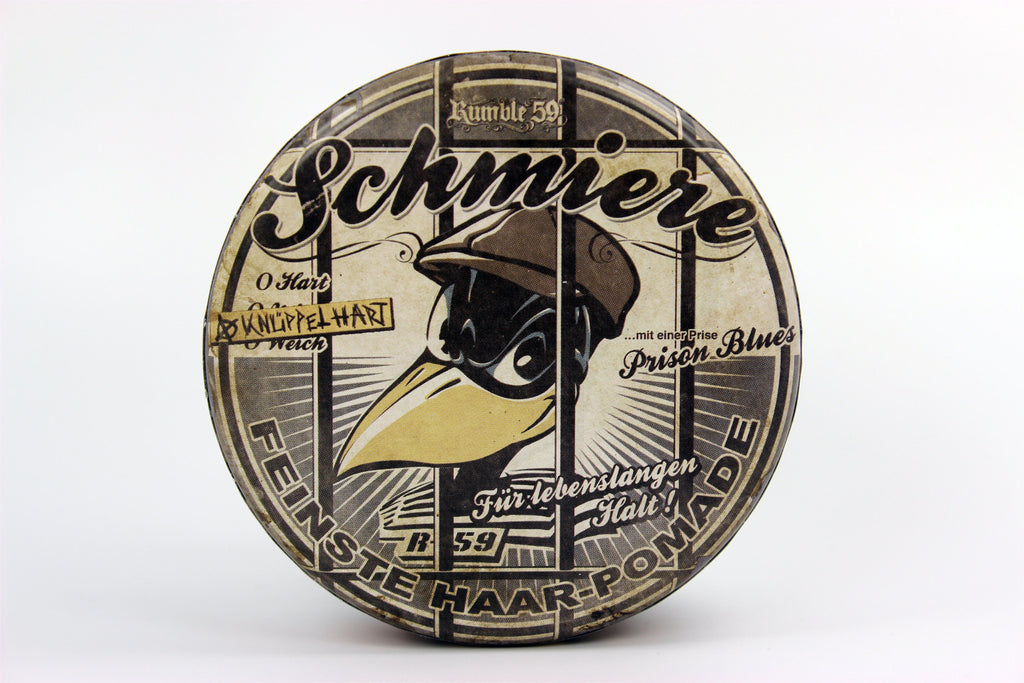Rumble 59 Schmiere Oil-Based and Water-Based Pomades