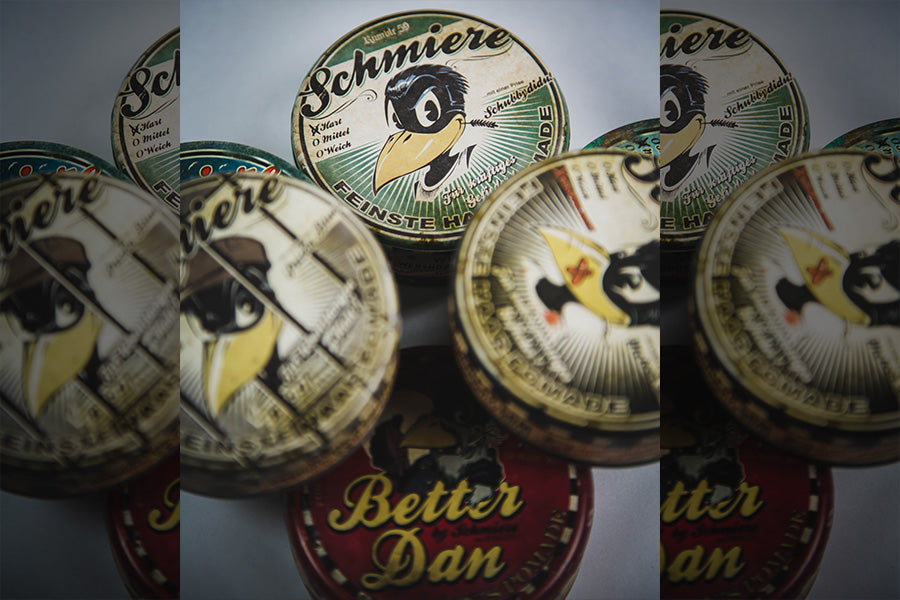 Schmiere Waterbased And Oilbased Pomades