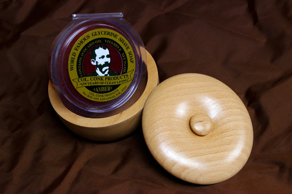 Col. Conk Wood Shave Bowls, Clark Gable