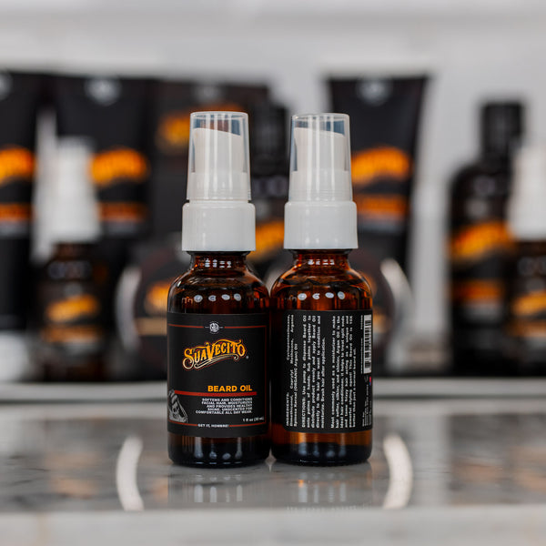 Beard Oil - 1fl oz front and back 