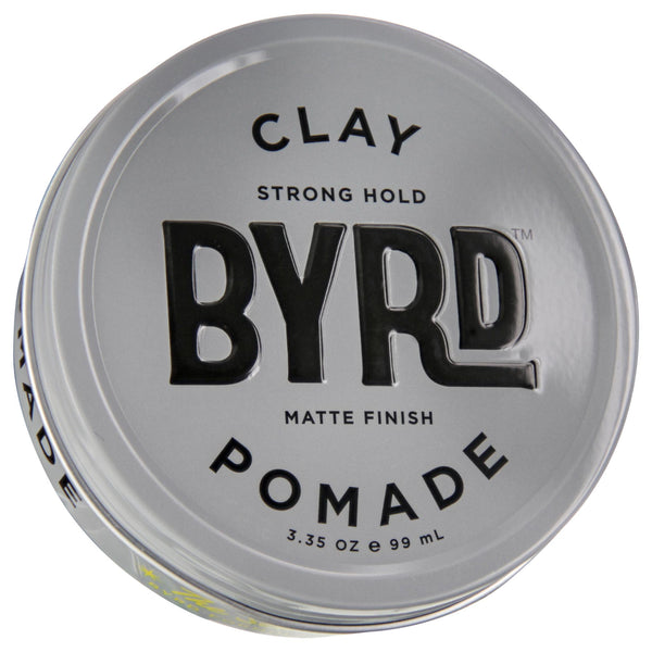 Byrd Clay Pomade 3oz Front