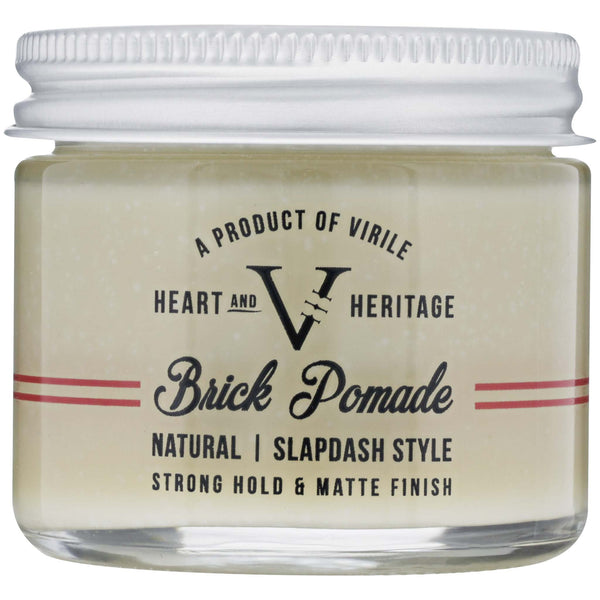 Heart & Heritage Brick Pomade Front