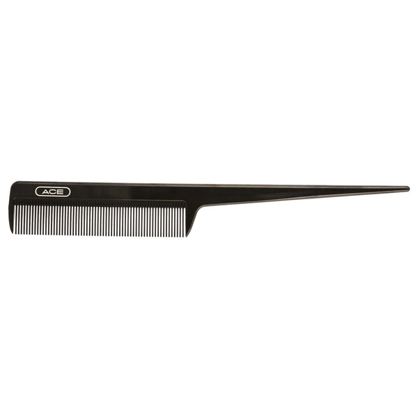 Ace Tail Comb to find your sidepart and style your hair 