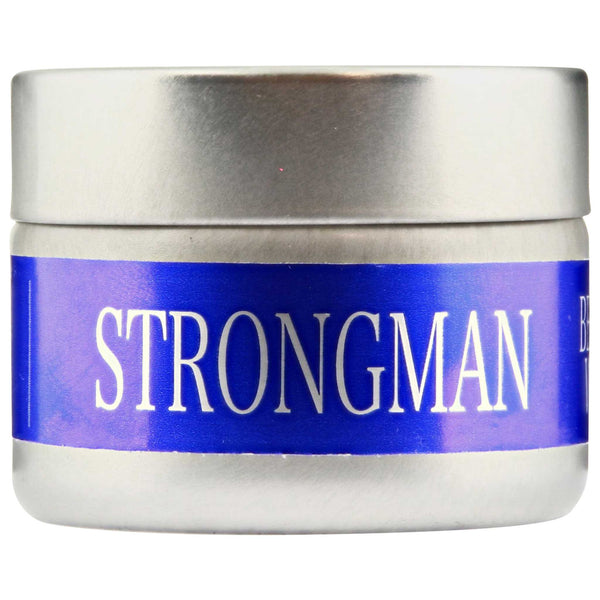 Bay Beard Wax Strongman Side Label