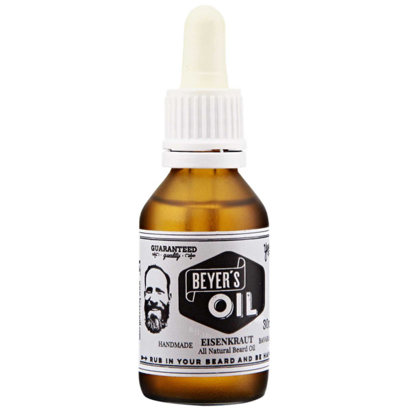 Beyer's Beard Oil Front Label