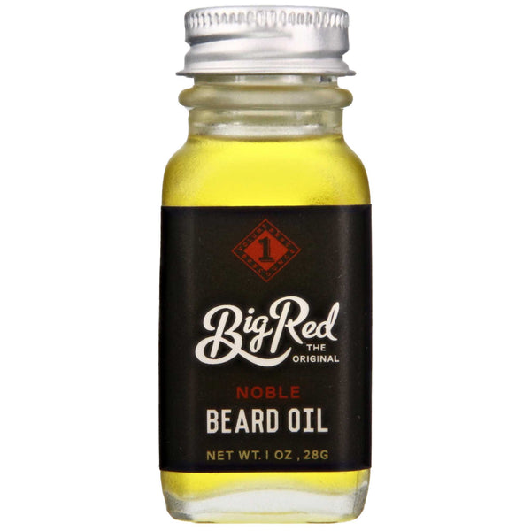 Big Red Beard Oil Noble Front Label