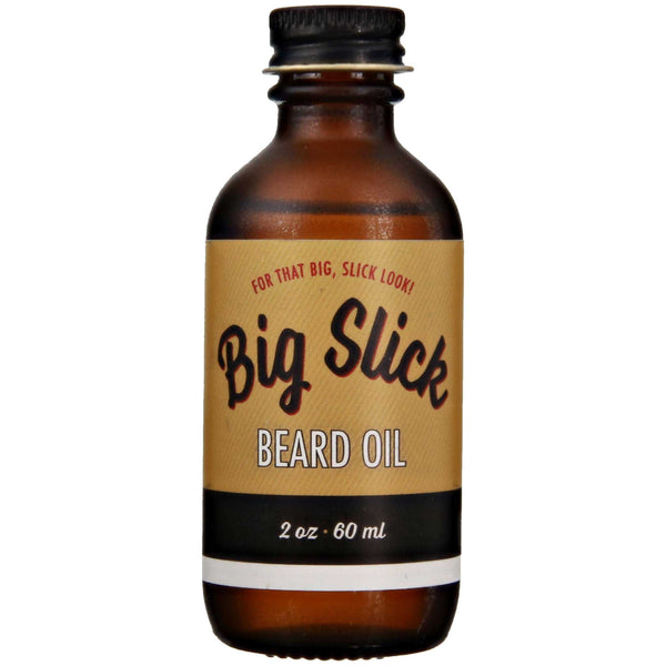 Big Slick Beard Oil Front Label