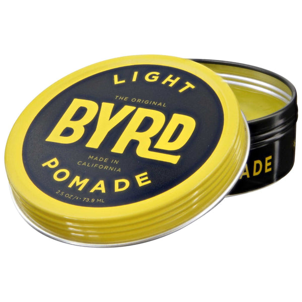 Byrd Light Pomade 3 oz Open