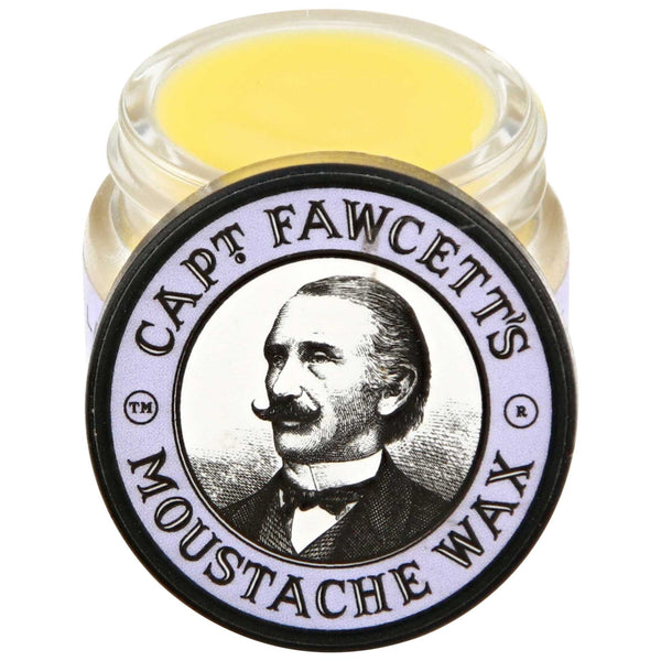 Captain Fawcett's Lavender Moustache Wax Open