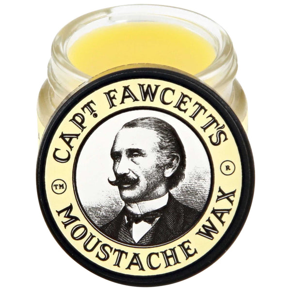 Captain Fawcett's Sandalwood Moustache Wax- Open