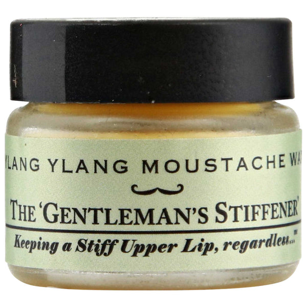 Captain Fawcett's Ylang Ylang Moustache Wax Side Label