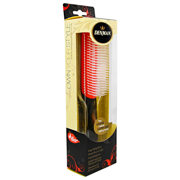 Denman Classic Styling Brush packaging and box
