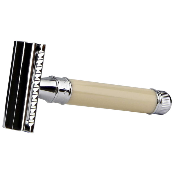 perfectly weighted and balanced safety razor for new people
