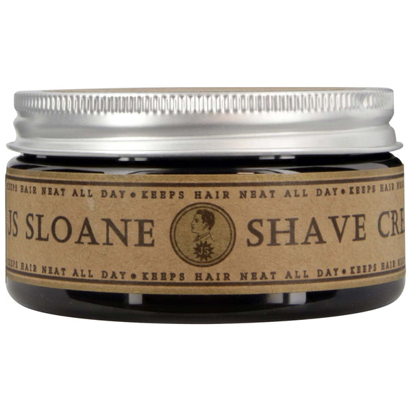 JS Sloane Shave Cream Front Side Label 