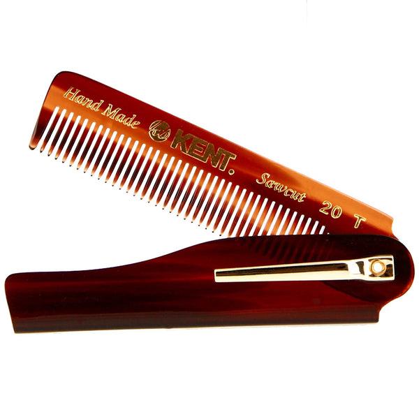 Kent Comb 20T Saw cut and handmade Fine toothed
