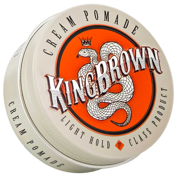 King Brown Cream Pomade for natural and clean look 
