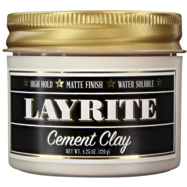 Layrite Cement Hair Clay Side