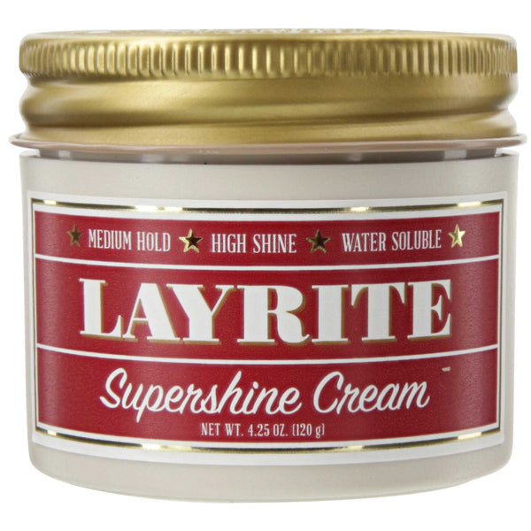 Layrite Super Shine Pomade Side Label