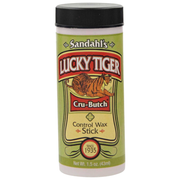 Lucky Tiger Cru-Butch & Control Wax Stick Label