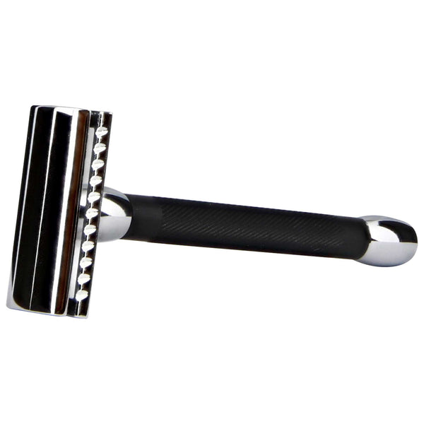 safety razor perfect balanced weight for a comfortable shave. 