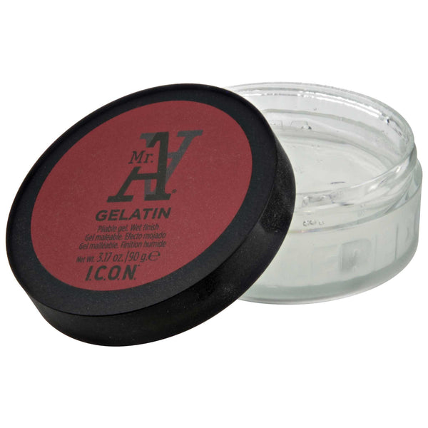 a clear gelatin hair product that gives great hold 